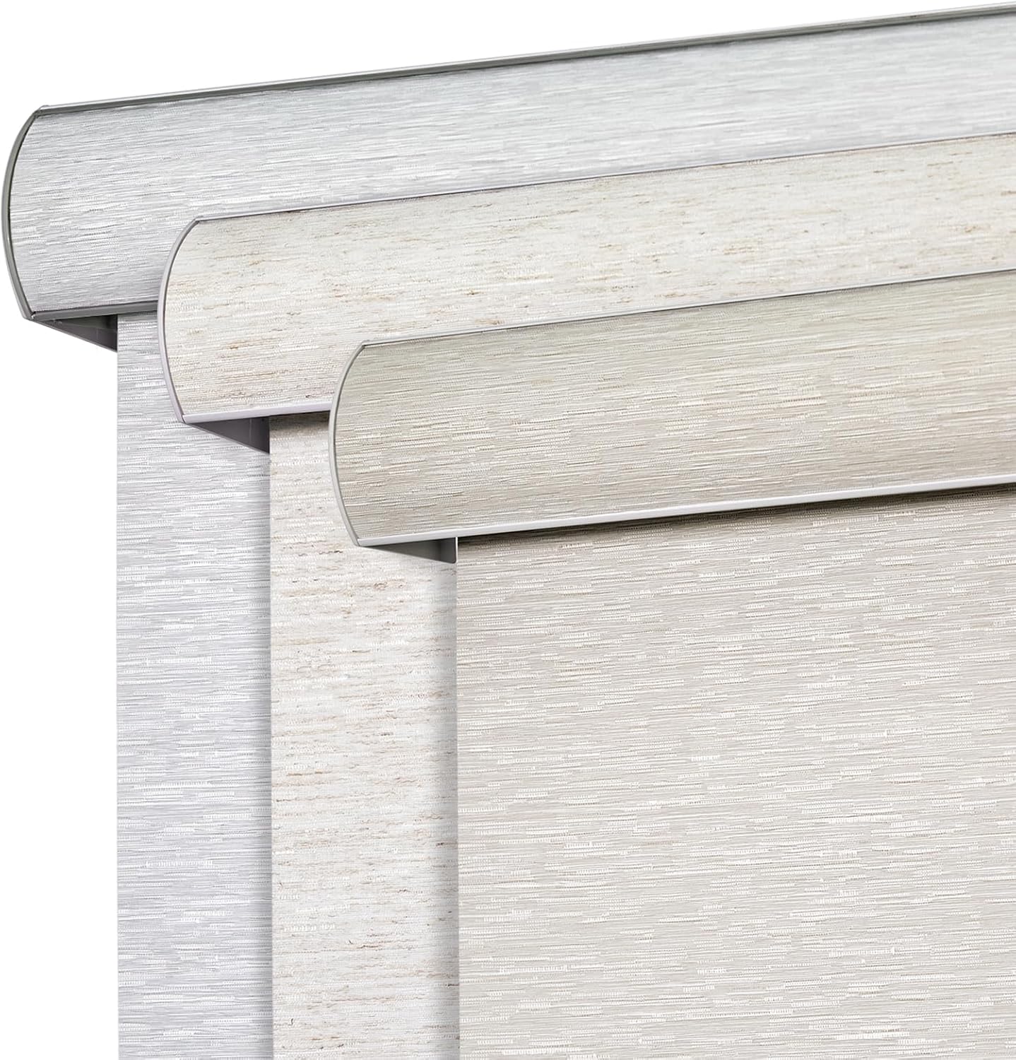 Home Office Windows - Cordless Blackout Roller Shades with Thermal