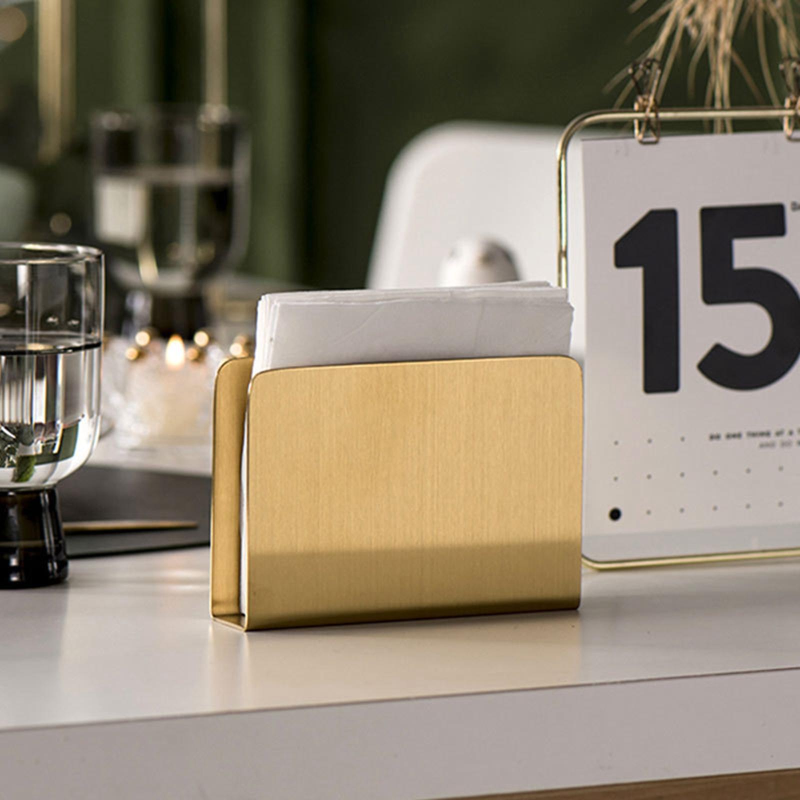 Sticky Note Dispenser - Iron Crafts Paper Napkin Holders Rack