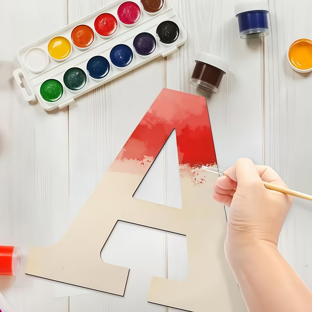 26pcs Designable Wood Letters  - Letter Tray Desk 리뷰 및 가격