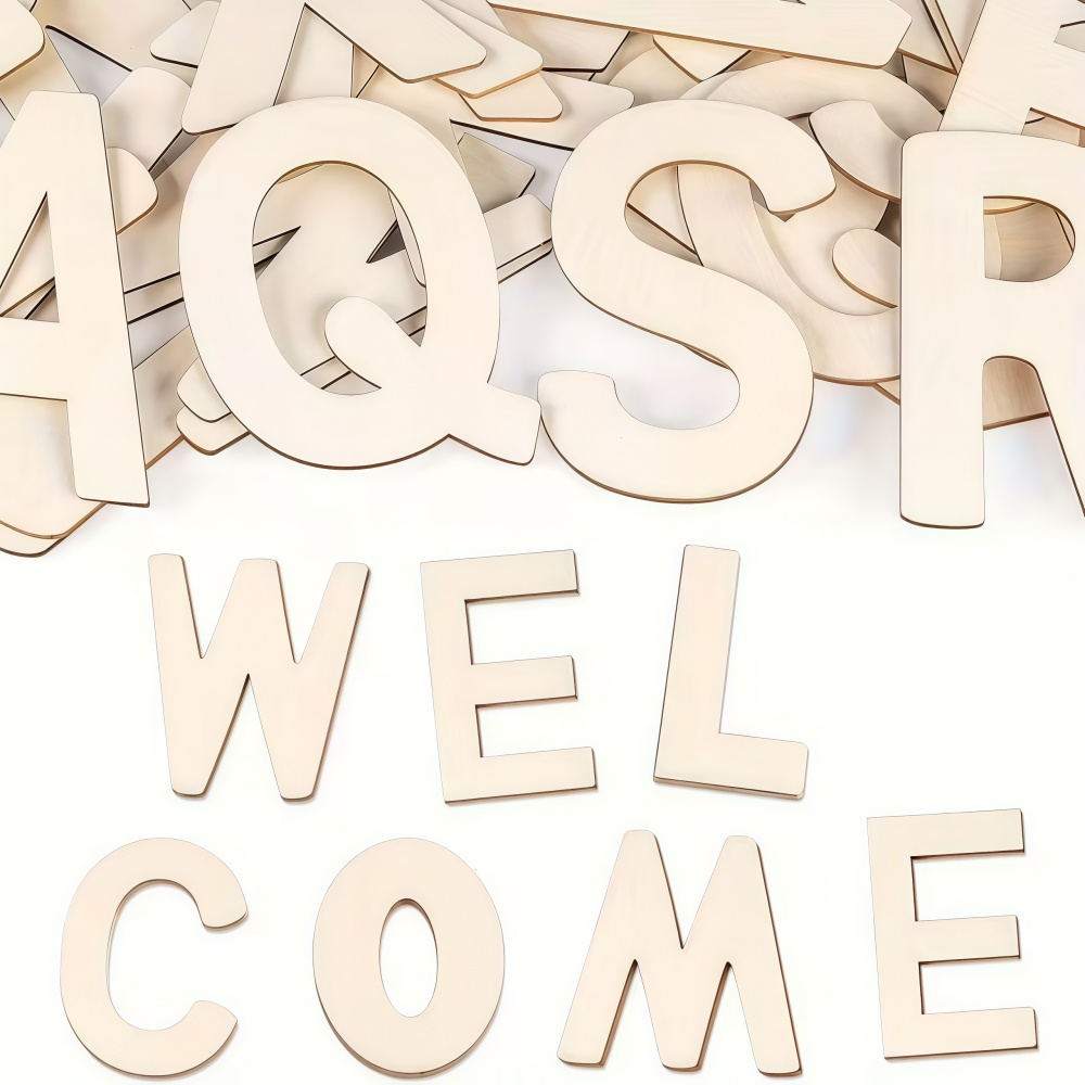 26pcs Designable Wood Letters  - Letter Tray Desk 리뷰 및 가격