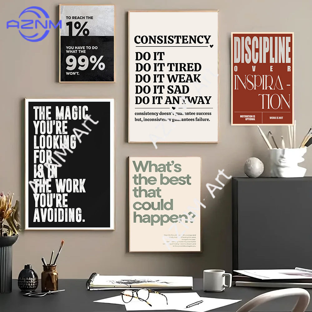 Minimalist Motivational Quotes - Home Office Quotes 리뷰 및 가격