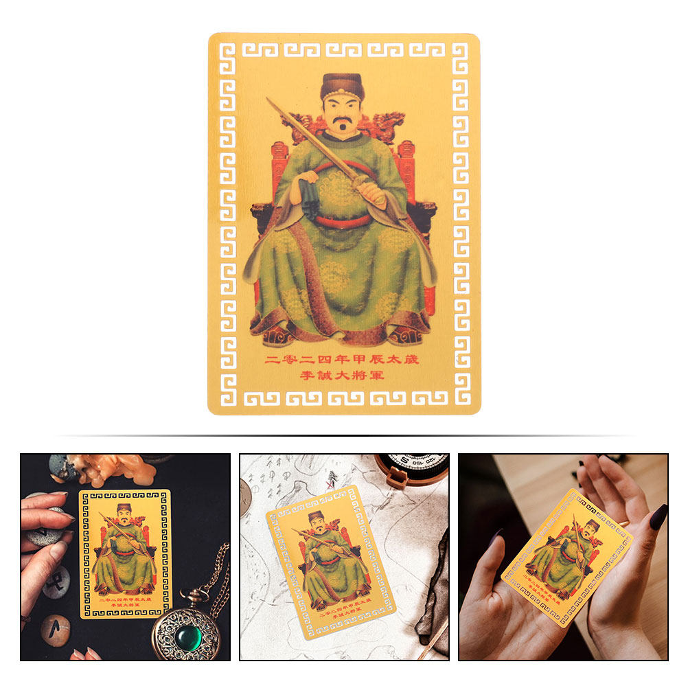 3Pcs Card Chinese Amulet Card  - Home Office Feng Shui 리뷰 및 가격