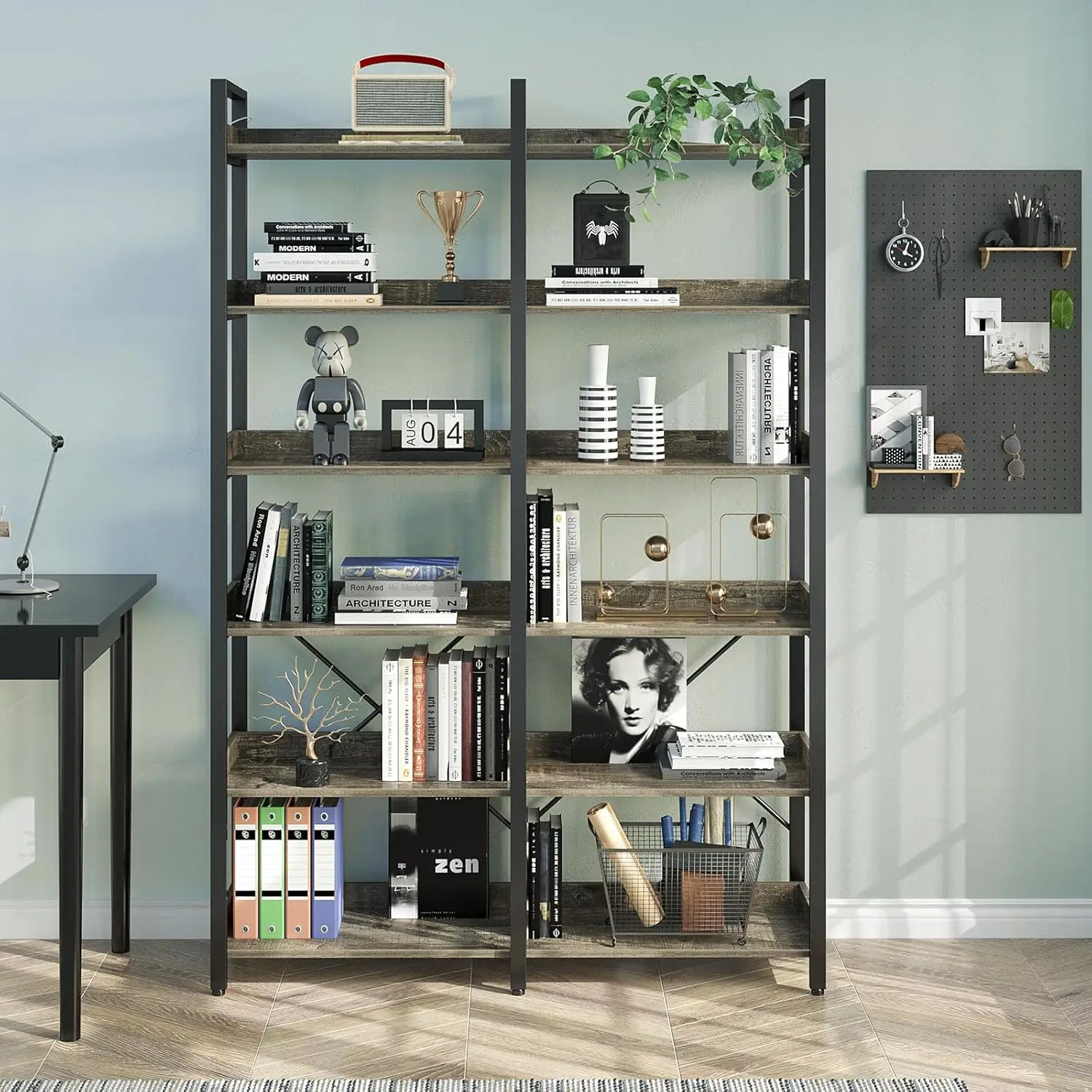 BestsellerSeventable Bookshelf - Bookcase Wood Shelf 리뷰 및 가격