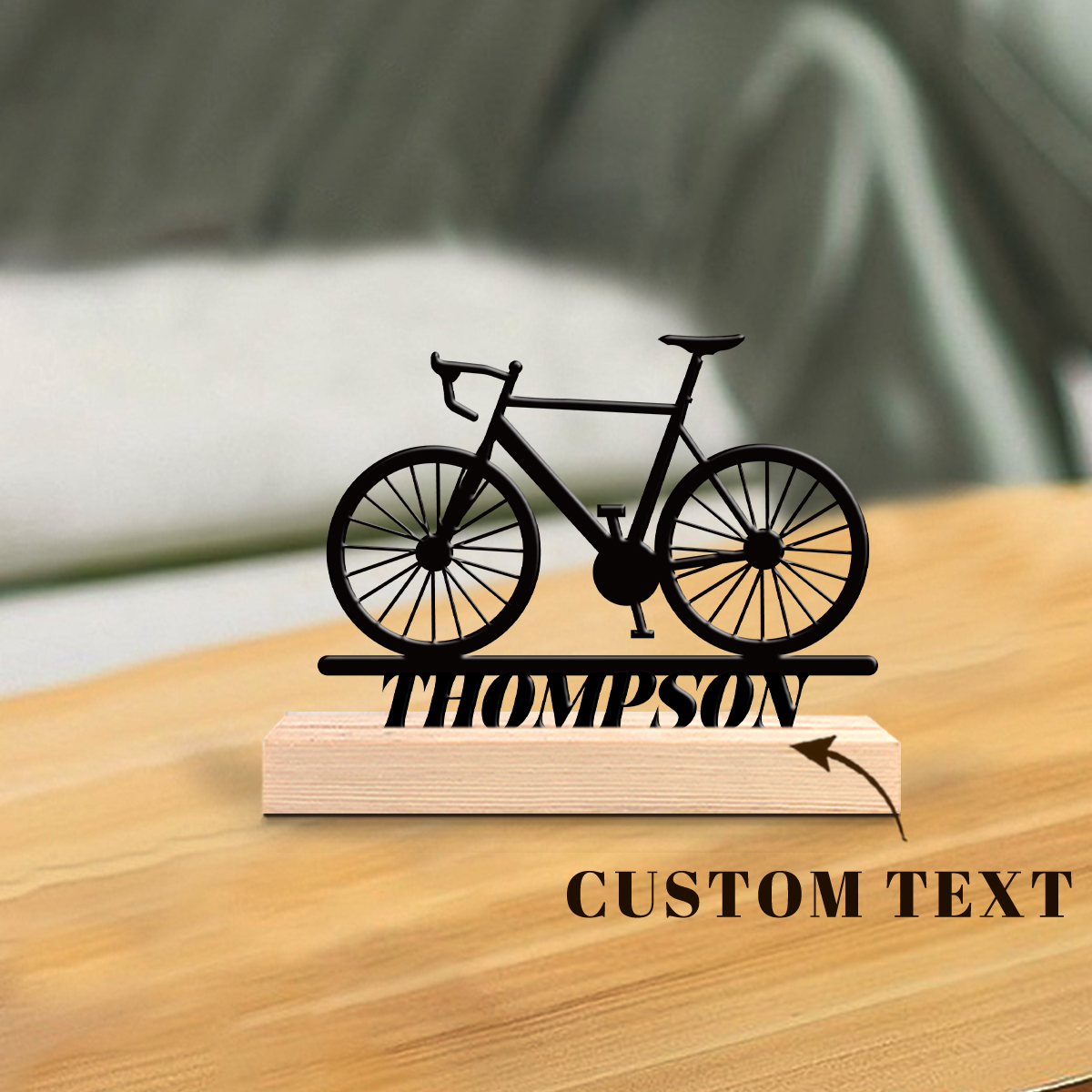 1Pc Csutom Mountain Bike Woode - Home Office Gifts 리뷰 및 가격