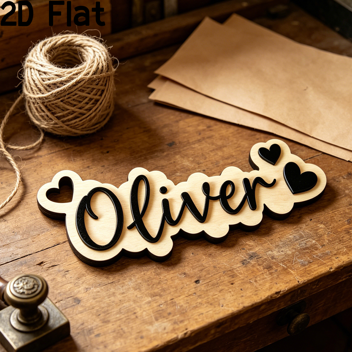 1Pc Custom Love Decor Wooden A - Home Office Gifts 리뷰 및 가격