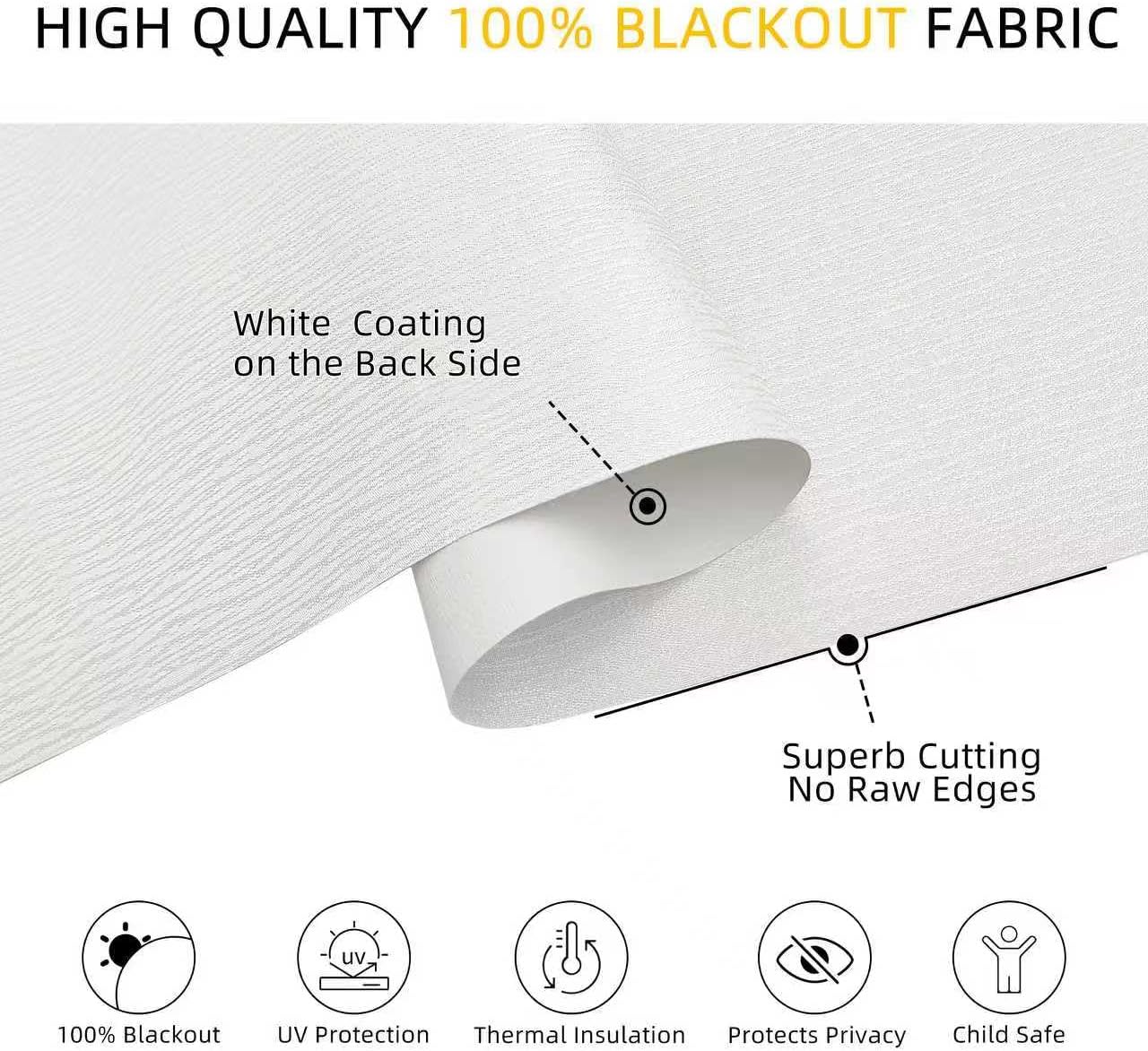 Cordless Blackout Roller Shade - Home Office Windows 리뷰 및 가격