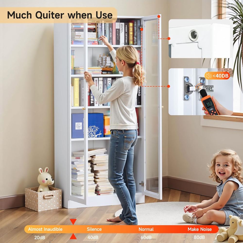 70.87 Tall Metal Bookshelf, 5- - Home Office In Living Room 리뷰 및 가격