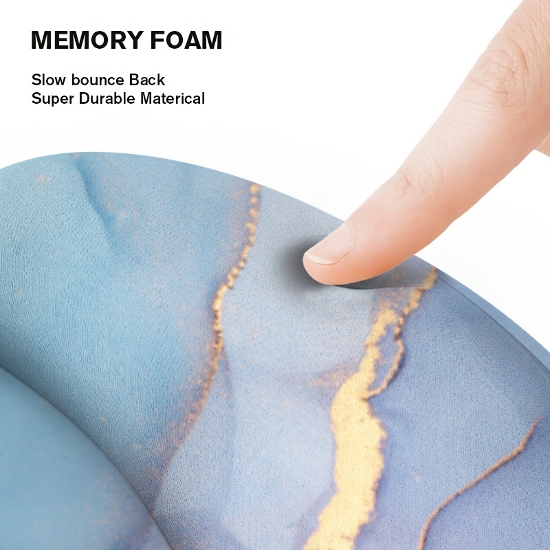 Powder Blue Gradient Marble Te - Wrist Rest Pad 리뷰 및 가격