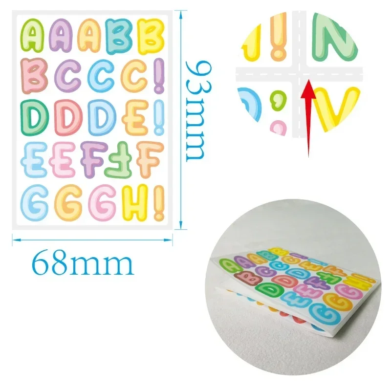 450pcs 5sheet Kids Capital Let - Home Office Quotes 리뷰 및 가격