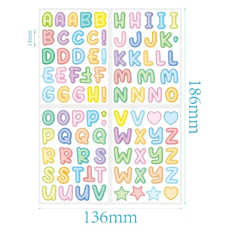 450pcs 5sheet Kids Capital Let - Home Office Quotes 리뷰 및 가격
