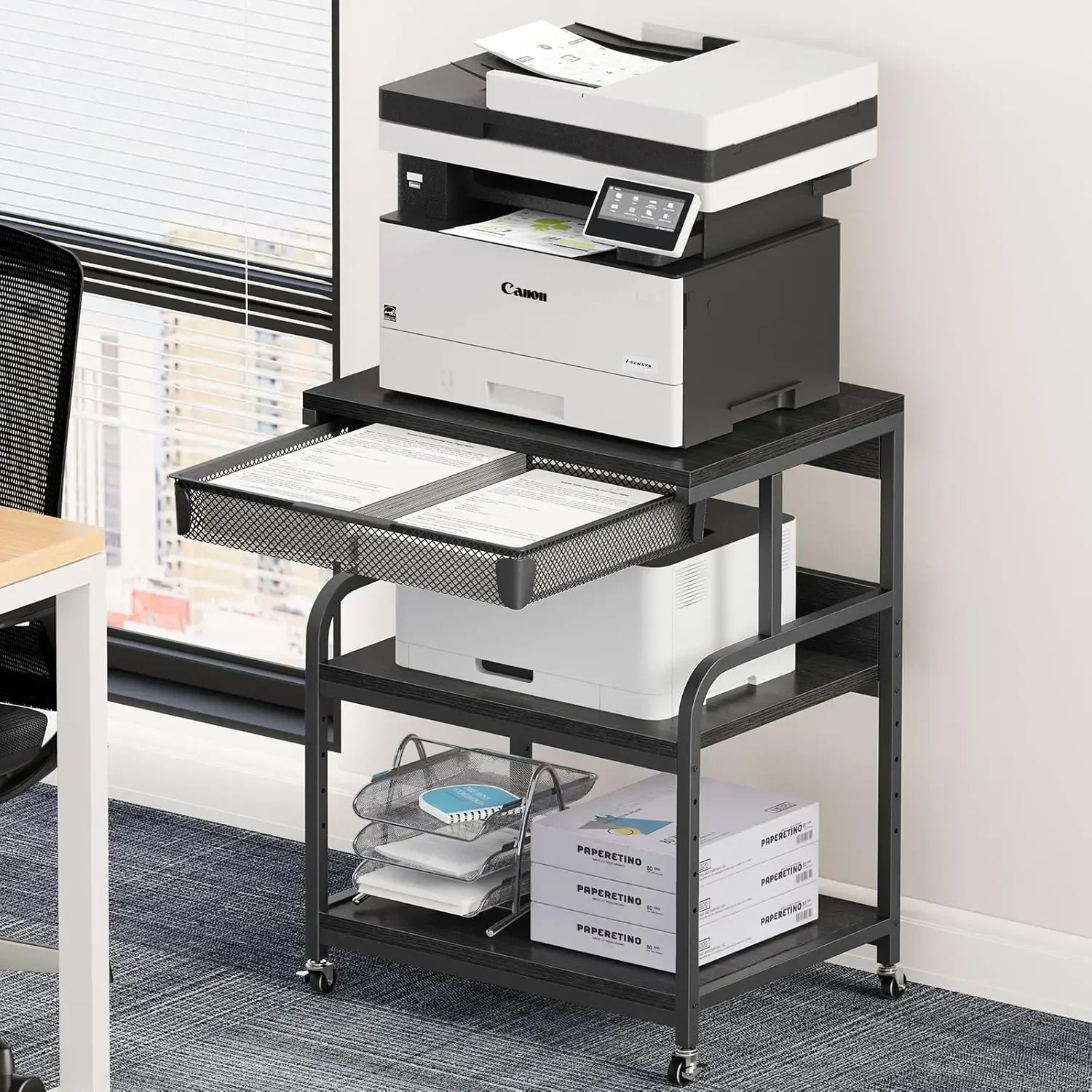 23.6''x18.9'' Extra Large Prin - Rolling File Cart 리뷰 및 가격