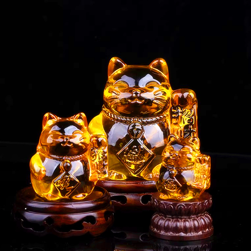 Lucky Cat Desk Ornament,Money  - Home Office Feng Shui 리뷰 및 가격
