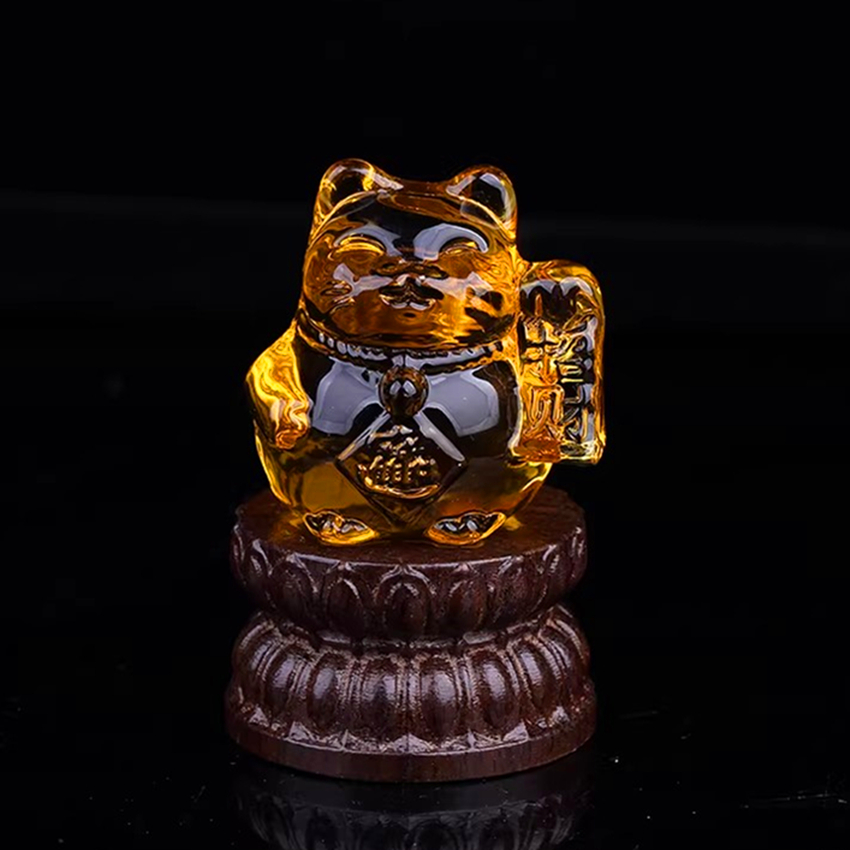 Lucky Cat Desk Ornament,Money  - Home Office Feng Shui 리뷰 및 가격