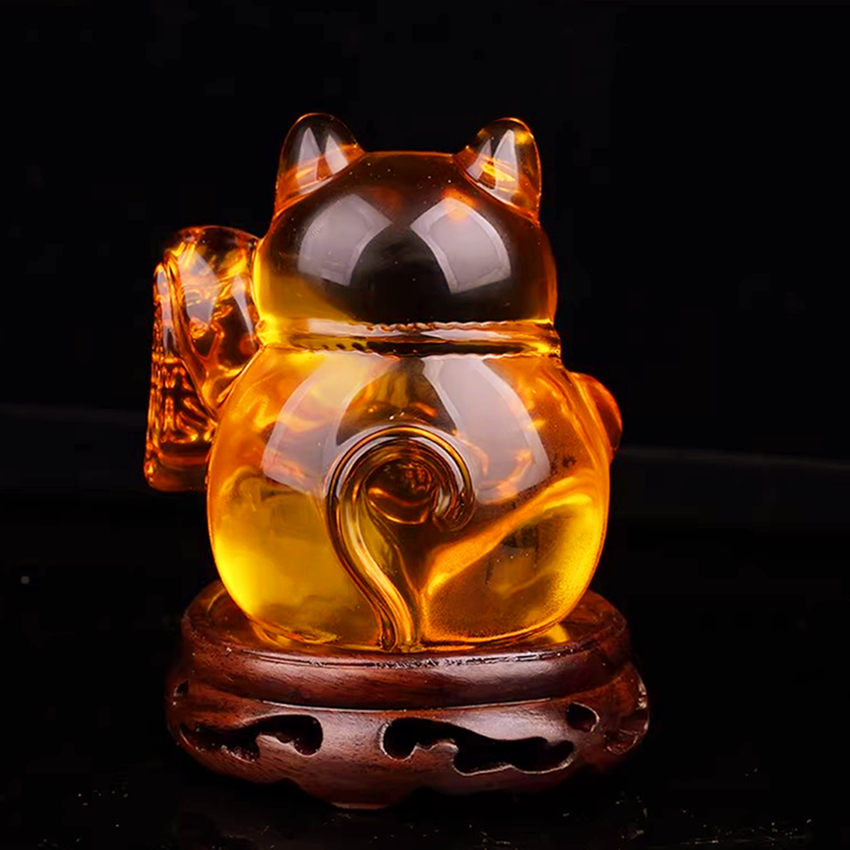 Lucky Cat Desk Ornament,Money  - Home Office Feng Shui 리뷰 및 가격