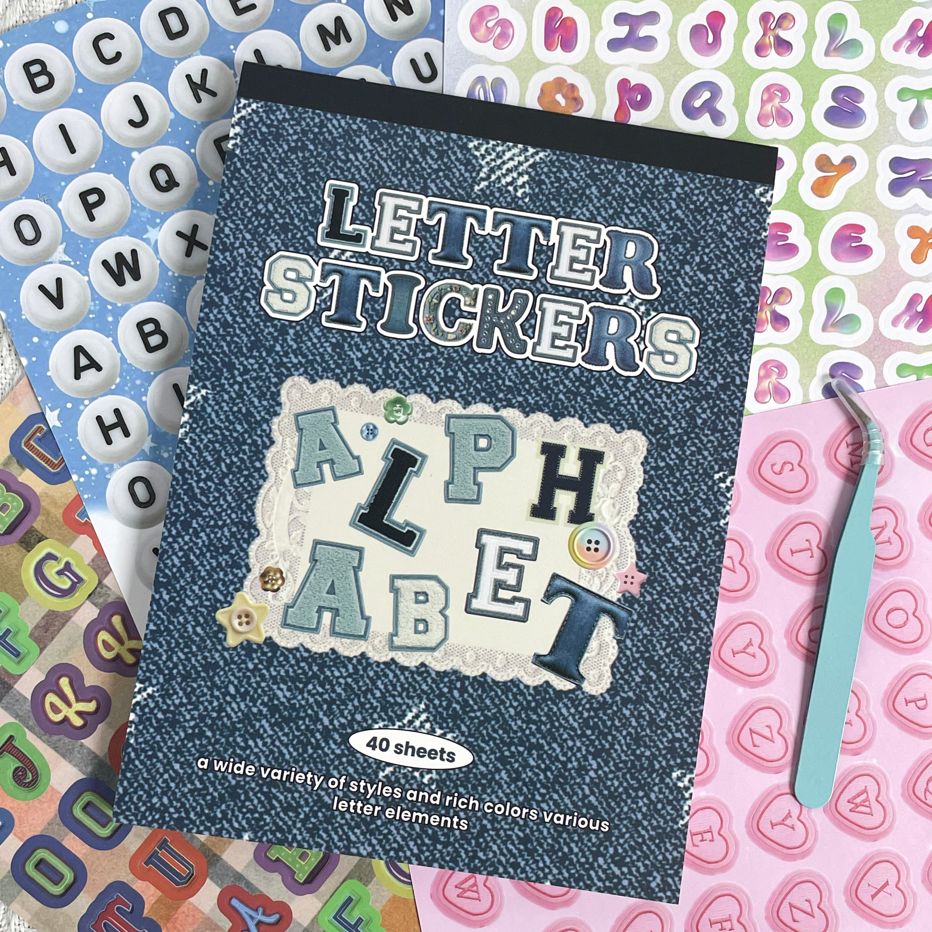 Random Cover Letter Sticker Bo - Letter Tray Desk 리뷰 및 가격