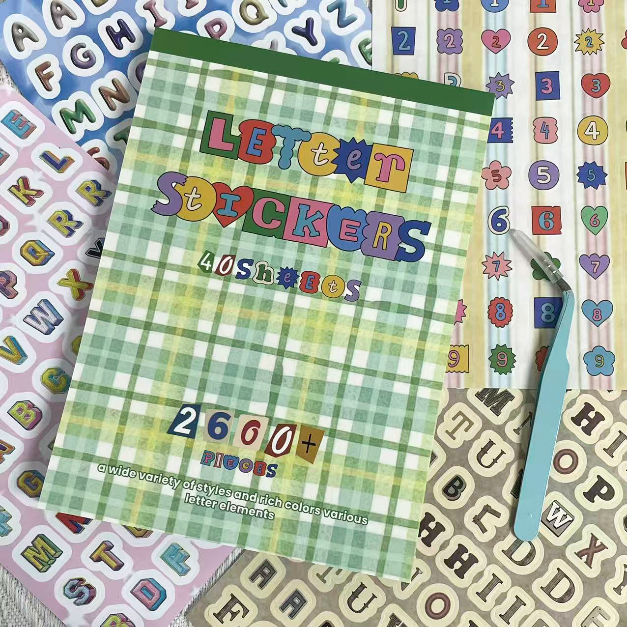 Random Cover Letter Sticker Bo - Letter Tray Desk 리뷰 및 가격