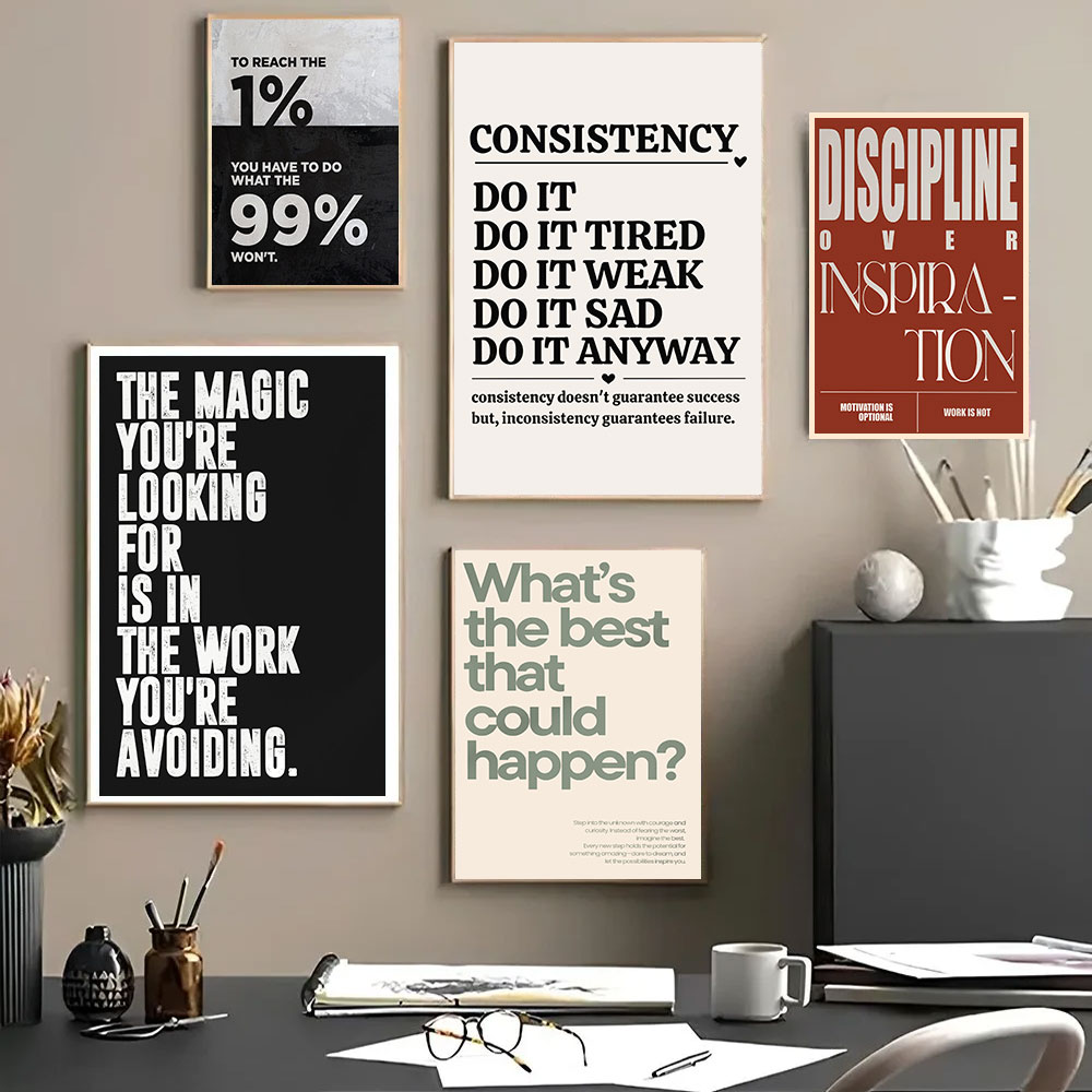 Minimalist Motivational Quotes - Home Office Quotes 리뷰 및 가격