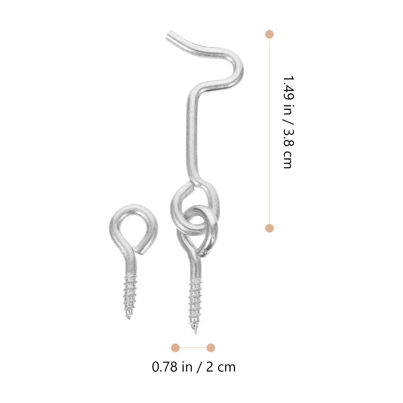 4Sets Heavy Duty Door Hook Loc - Home Office Windows 리뷰 및 가격
