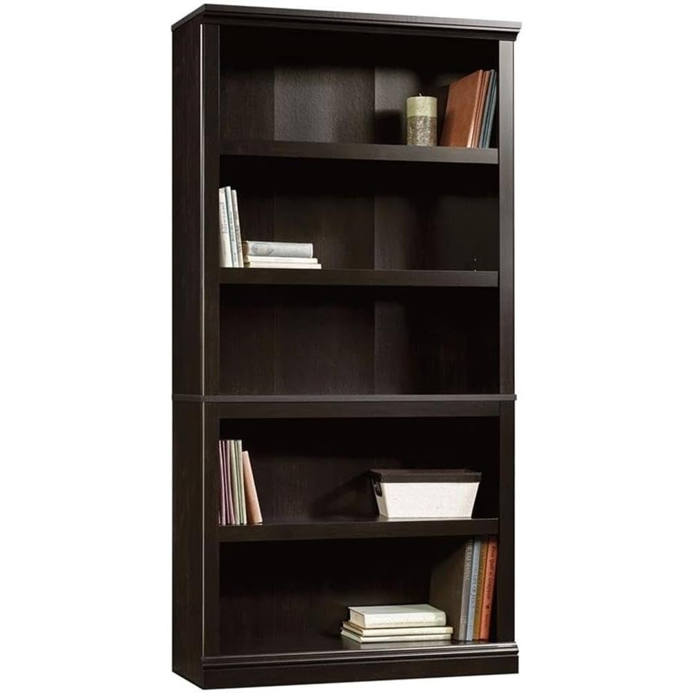 5-Shelf Traditional Bookcase,  - Bookcase Wood Shelf 리뷰 및 가격
