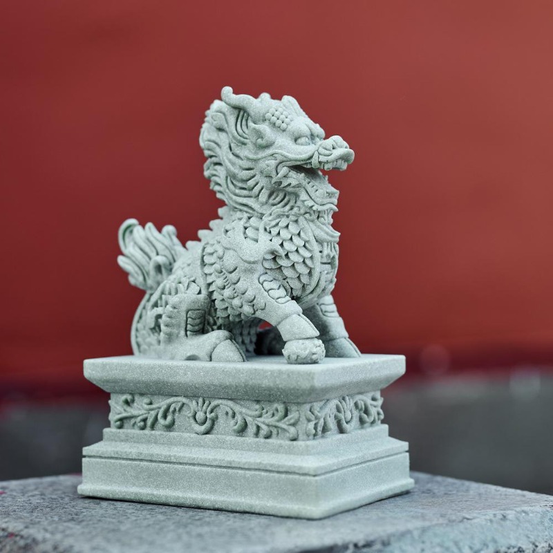 1 Pairs Guardian Kylin Statues - Home Office Feng Shui 리뷰 및 가격