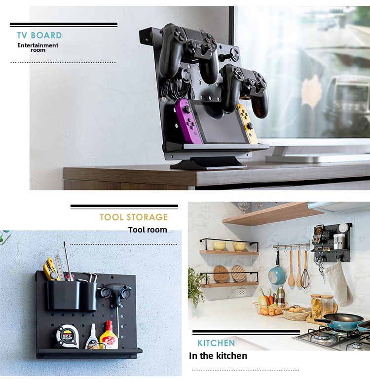 Wall Organizer No-Drill Adjust - Home Office In Living Room 리뷰 및 가격