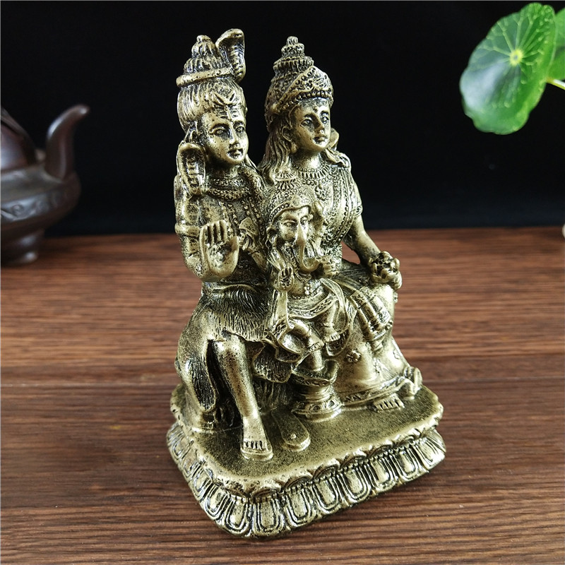 Bronze Color Shiva Statue Hind - Home Office Feng Shui 리뷰 및 가격