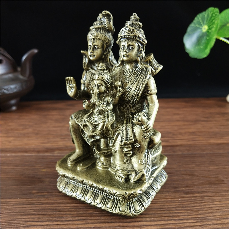 Bronze Color Shiva Statue Hind - Home Office Feng Shui 리뷰 및 가격