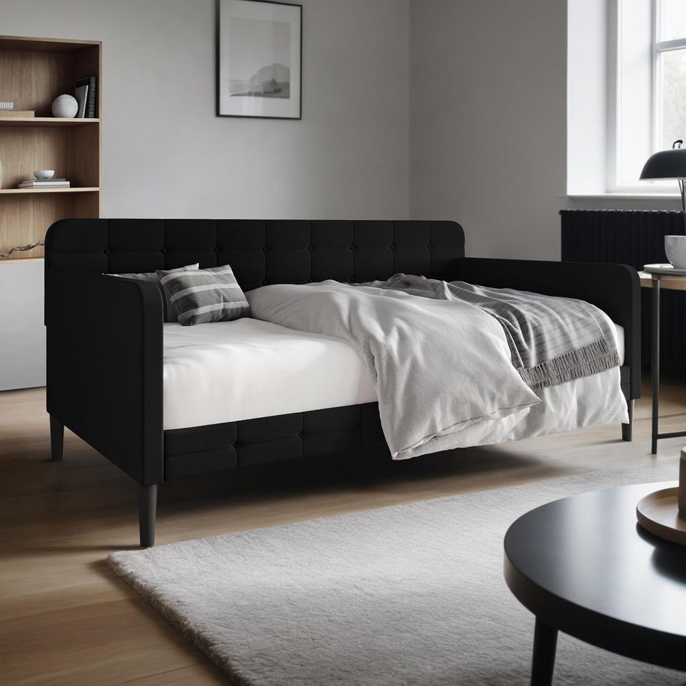 Design Upholstered Button Tute - Home Office In Living Room 리뷰 및 가격