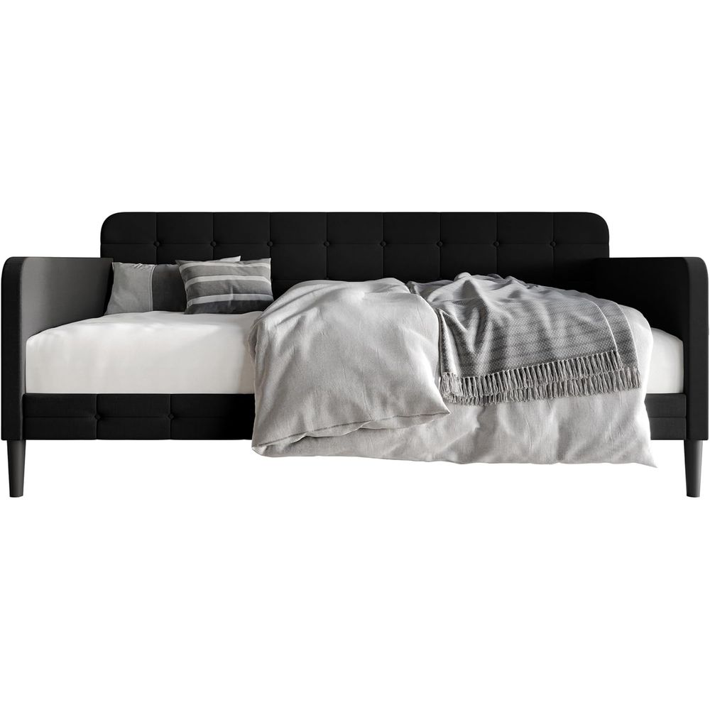 Design Upholstered Button Tute - Home Office In Living Room 리뷰 및 가격