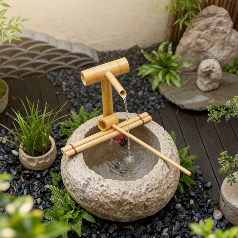 Outdoor Water Fountain  Zen Fl - Home Office Feng Shui 리뷰 및 가격
