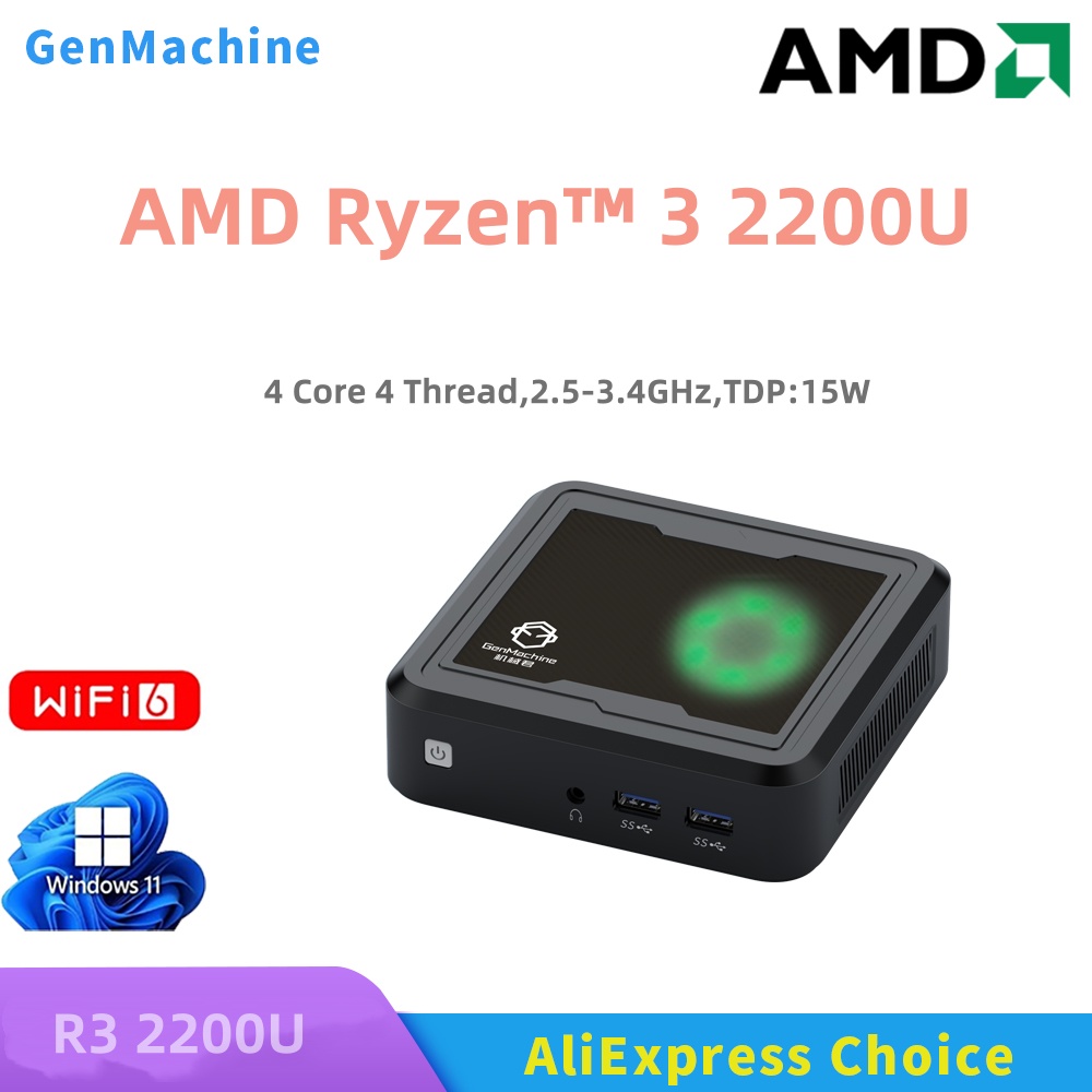 Genmachine Mini PC AMD Ryzen R - Home Office Windows 리뷰 및 가격