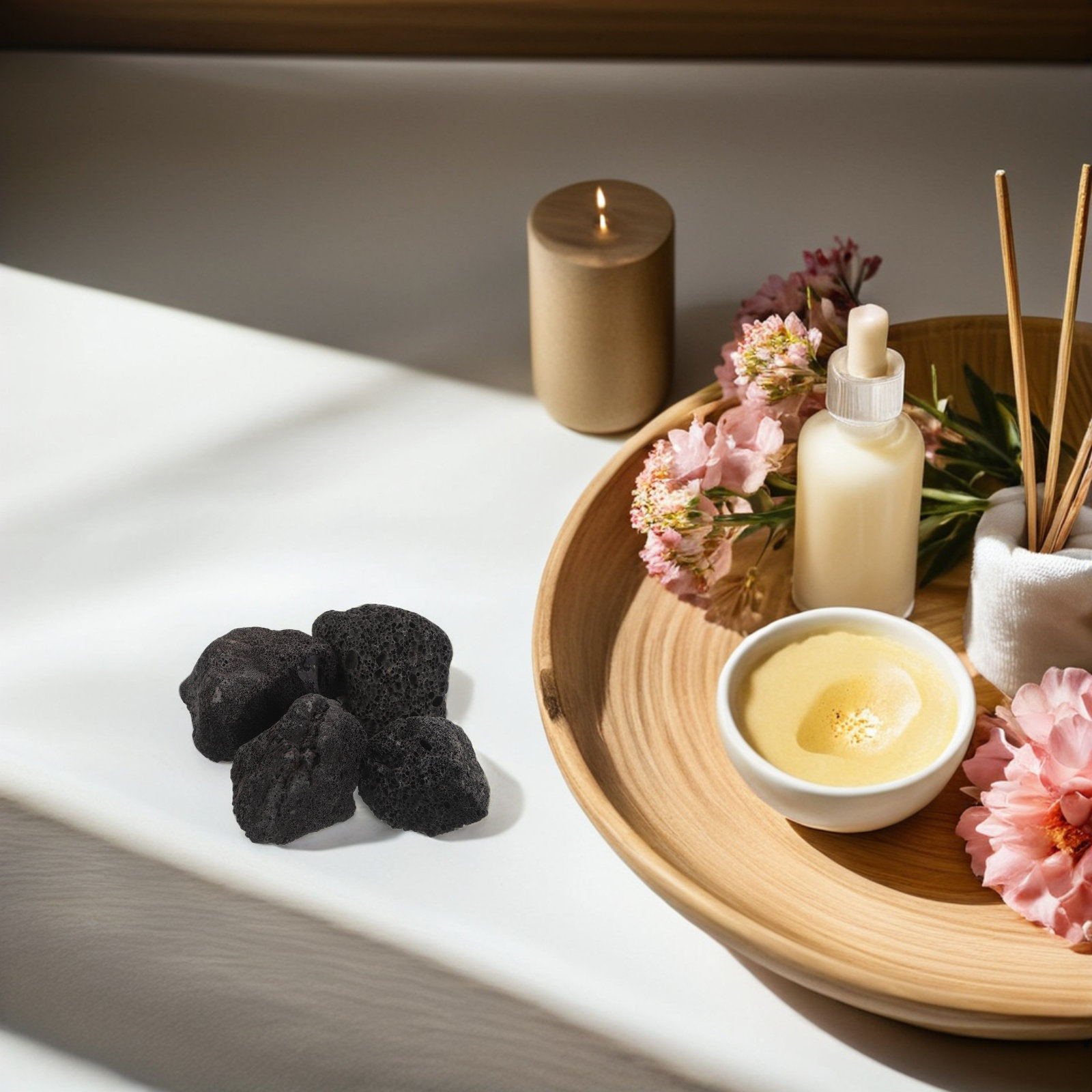 Lava Rock Aromatherapy Diffuse - Home Office In Living Room 리뷰 및 가격