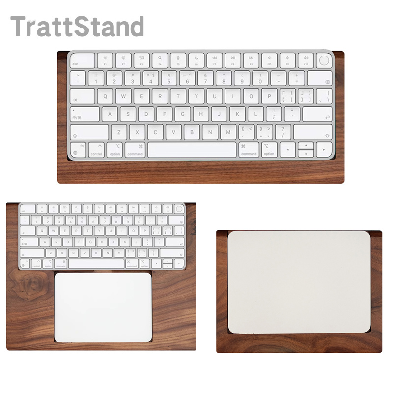 2 in 1 Walnut Solid Wooden Tra - Wrist Rest Pad 리뷰 및 가격