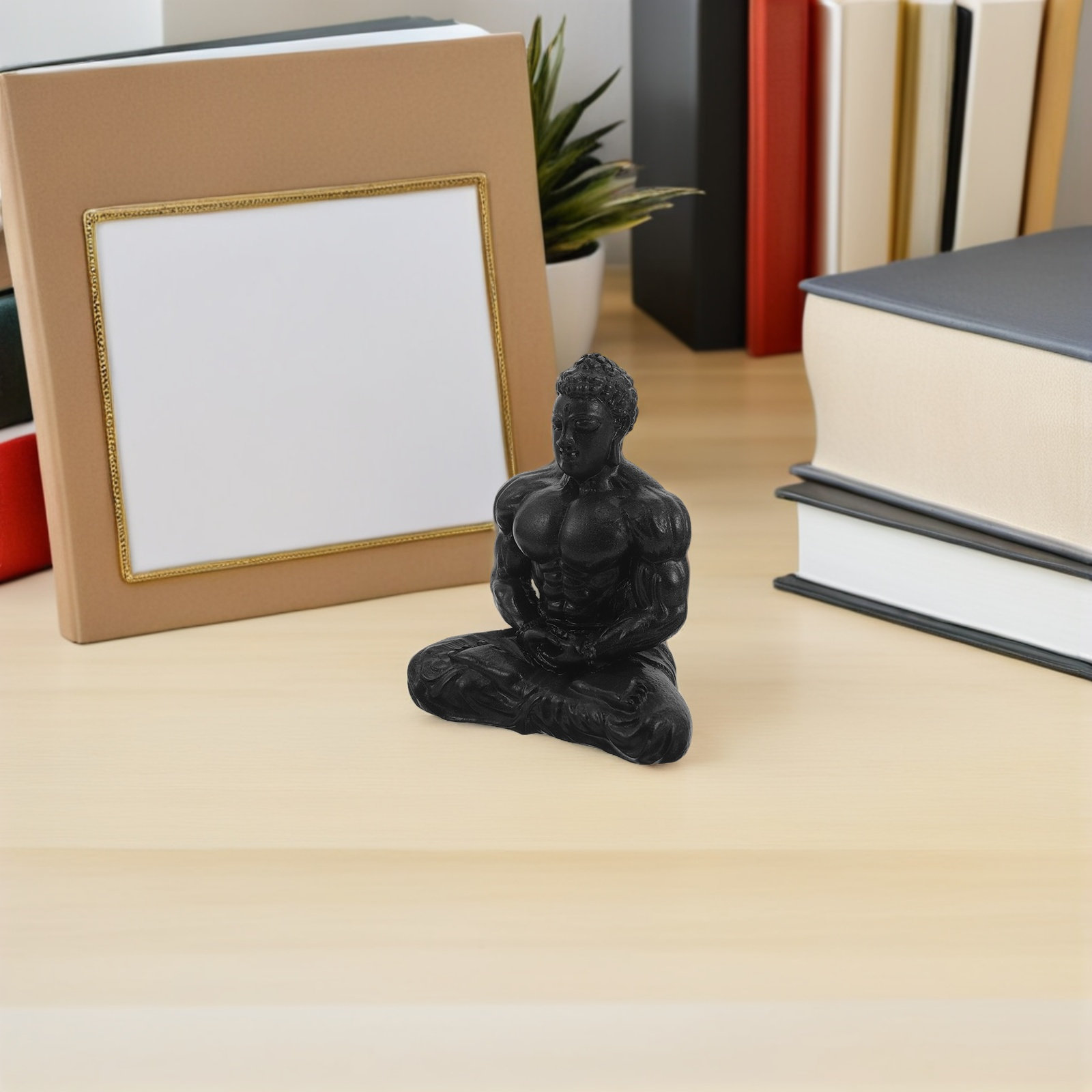 Vintage Handmade Resin Buddha  - Home Office Feng Shui 리뷰 및 가격