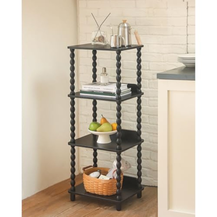 Book Shelf, 4-Tier Bookshelf w - Bookcase Wood Shelf 리뷰 및 가격