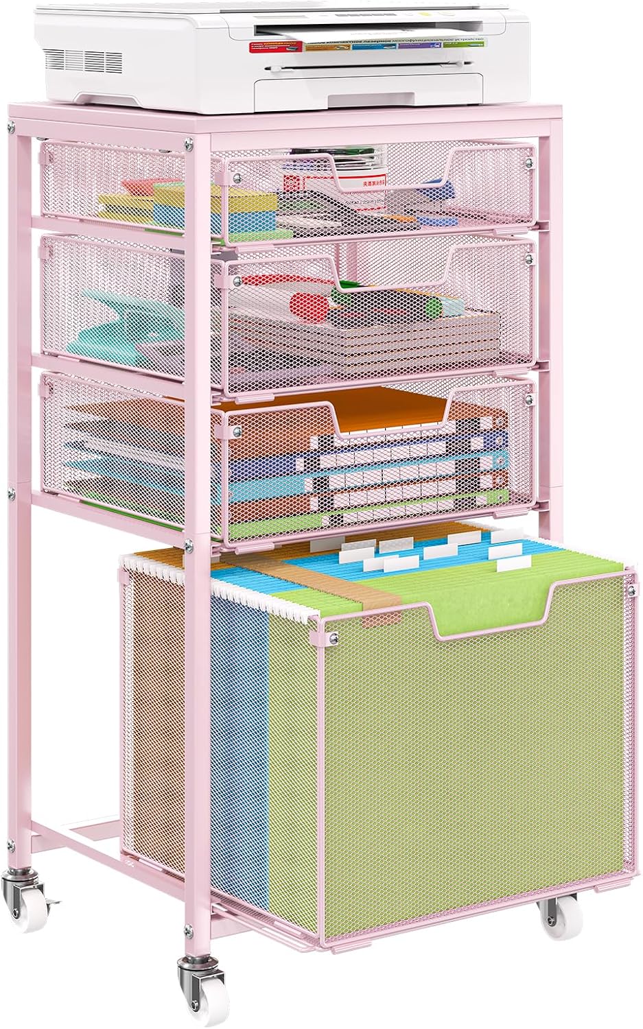 4 Drawer Rolling File Cart Und - Rolling File Cart 리뷰 및 가격
