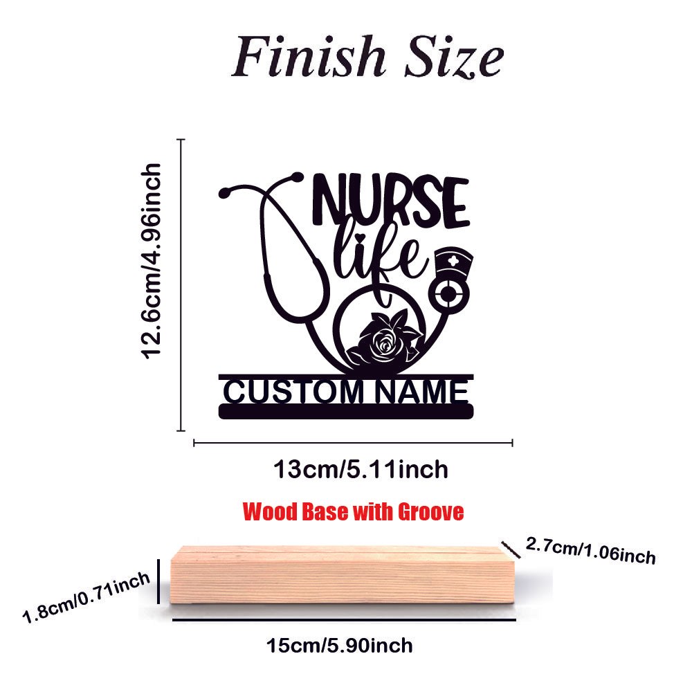 Personalized Nurse Metal Art D - Home Office Gifts 리뷰 및 가격