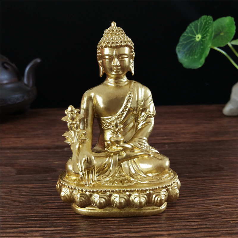 Goldn Medicine Buddha Statue W - Home Office Feng Shui 리뷰 및 가격