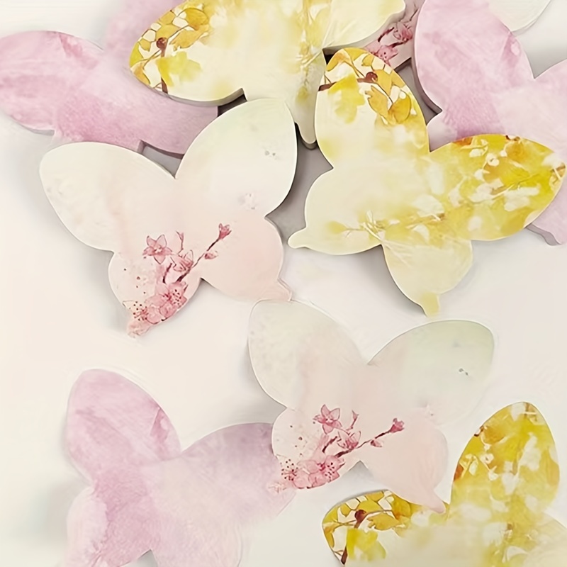 4 Packs Random Butterfly Stick - Sticky Note Dispenser 리뷰 및 가격
