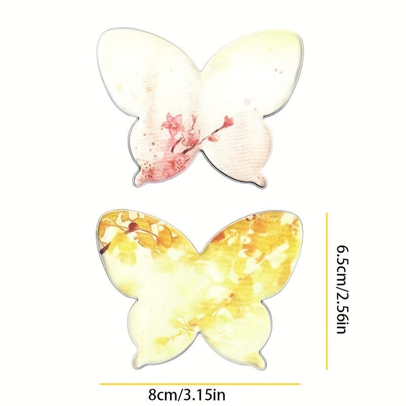 4 Packs Random Butterfly Stick - Sticky Note Dispenser 리뷰 및 가격