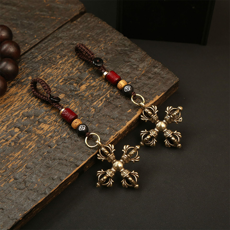 Hot Vintage Copper Vajra Pestl - Home Office Feng Shui 리뷰 및 가격