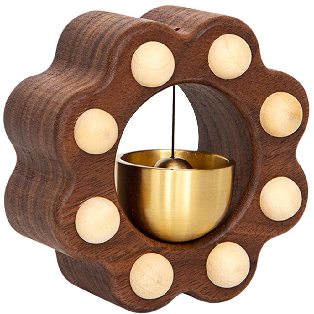 Wooden Door Bell Paw Design Sh - Home Office Windows 리뷰 및 가격
