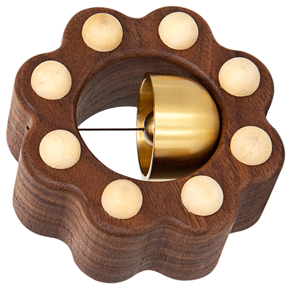 Wooden Door Bell Paw Design Sh - Home Office Windows 리뷰 및 가격