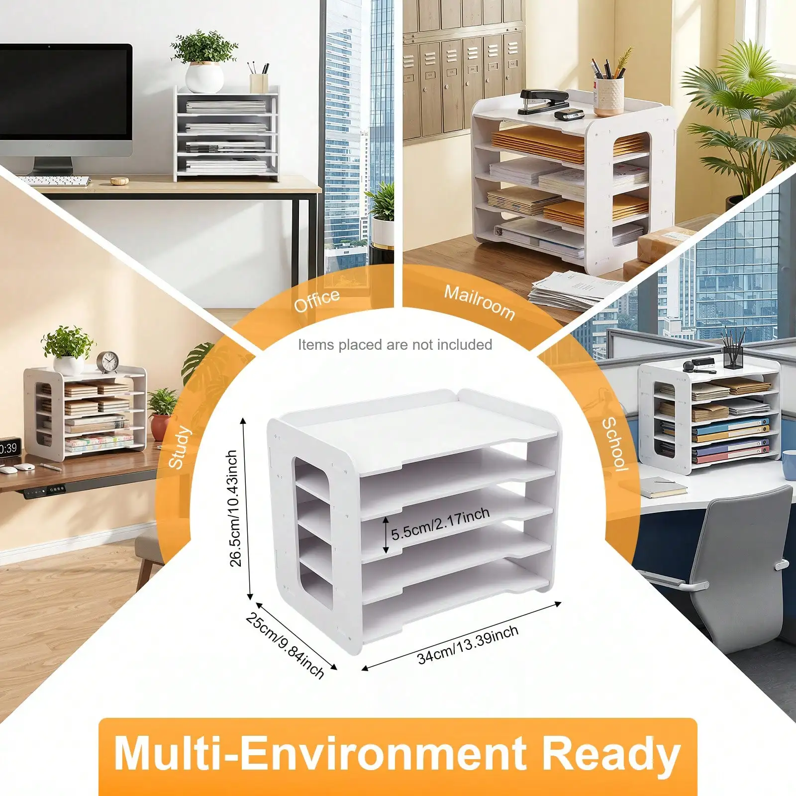 Letter File Organizer, 5-Tier  - Letter Tray Desk 리뷰 및 가격