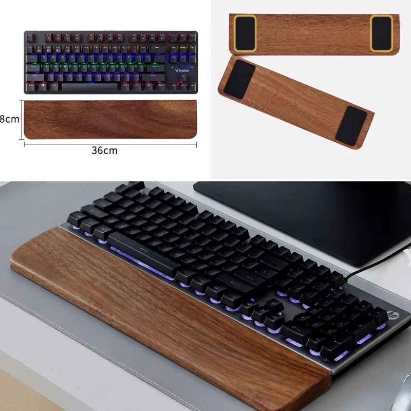 Solid Wood Keyboard Palm Rest  - Wrist Rest Pad 리뷰 및 가격