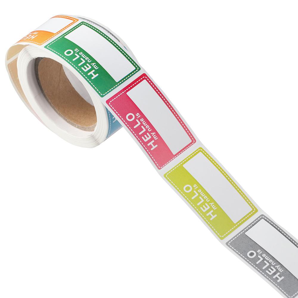 200 Pcs Name Tag Stickers, Hel - Home Office Quotes 리뷰 및 가격