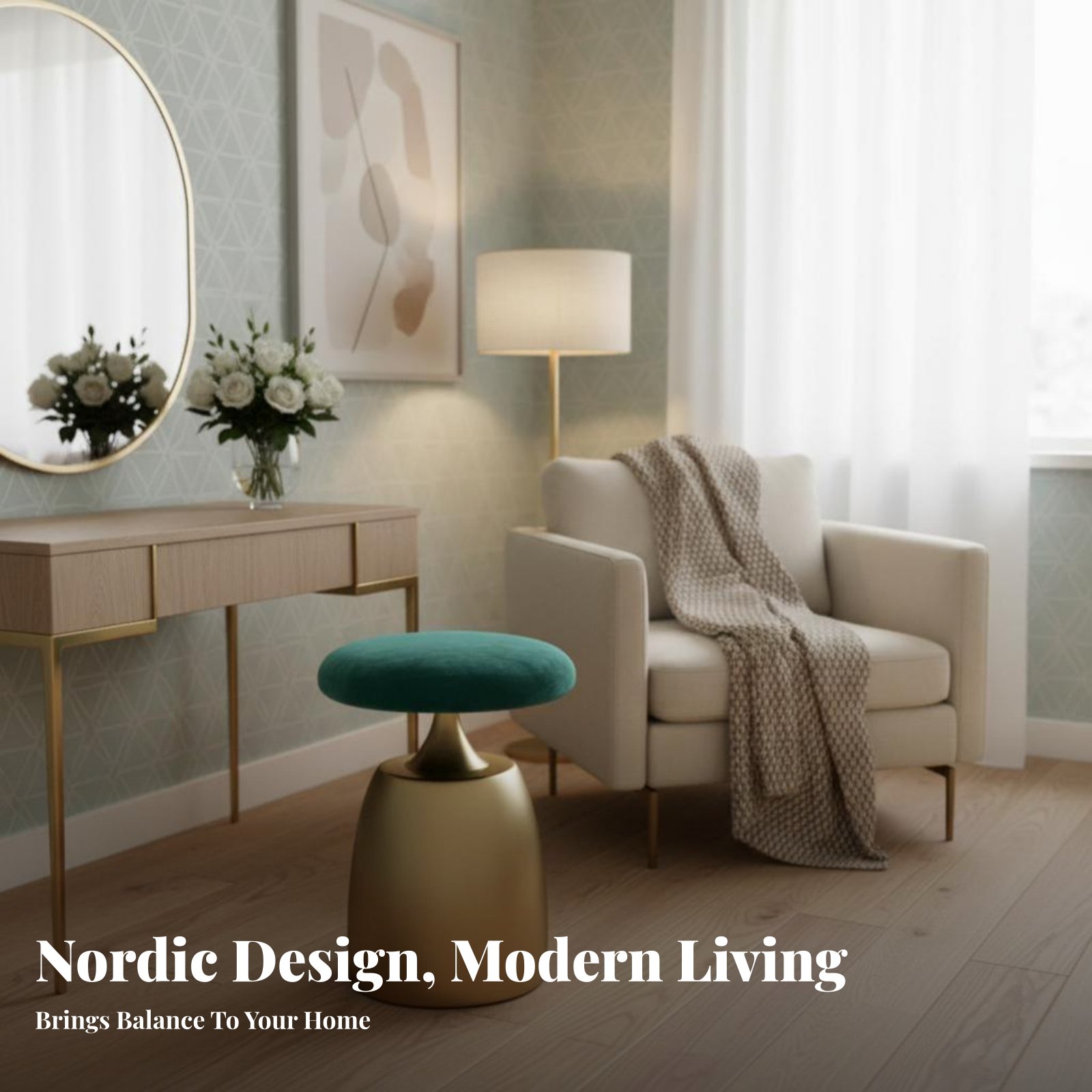Round Upholstered Pouf Light L - Home Office In Living Room 리뷰 및 가격