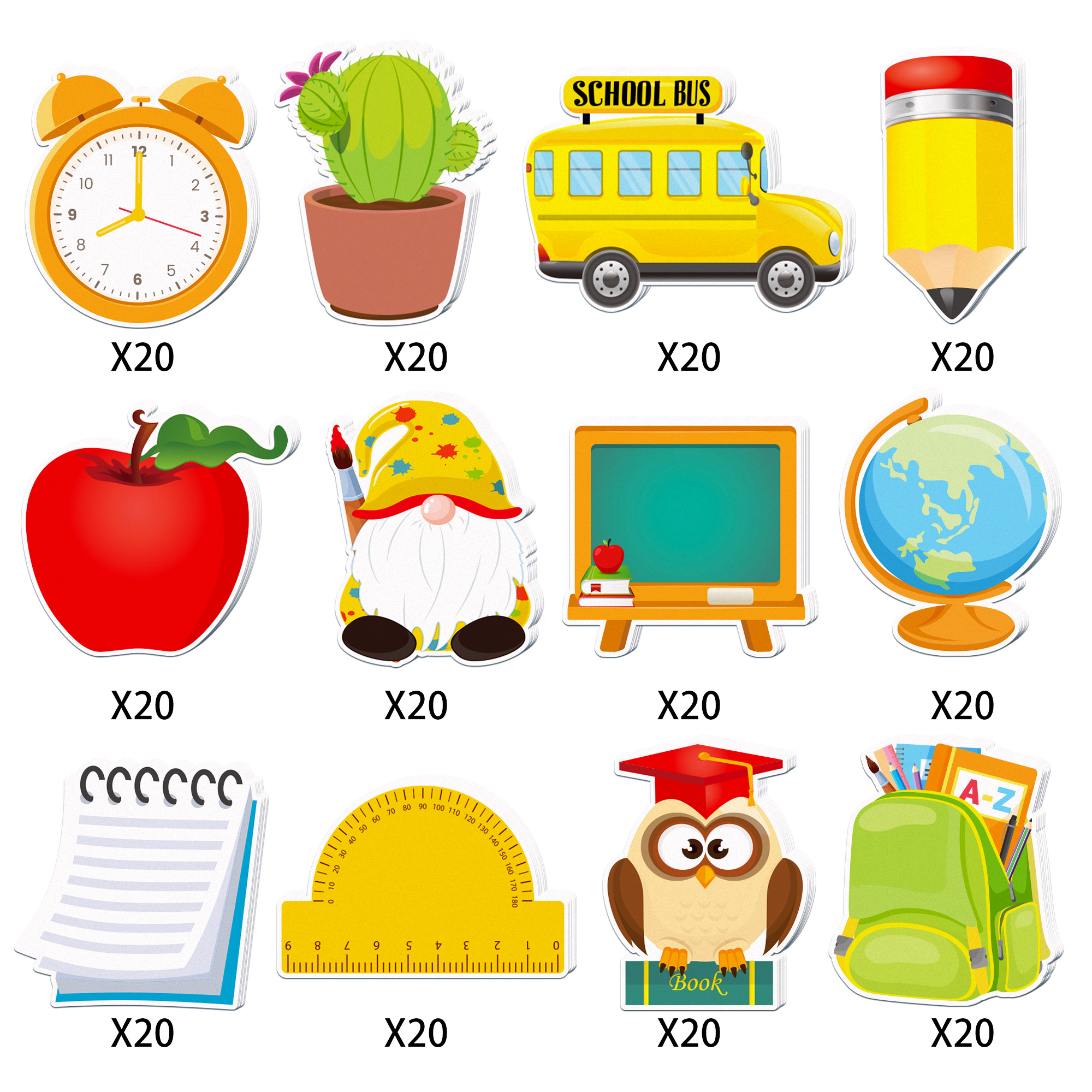 Back to School Theme Self-Adhe - Sticky Note Dispenser 리뷰 및 가격