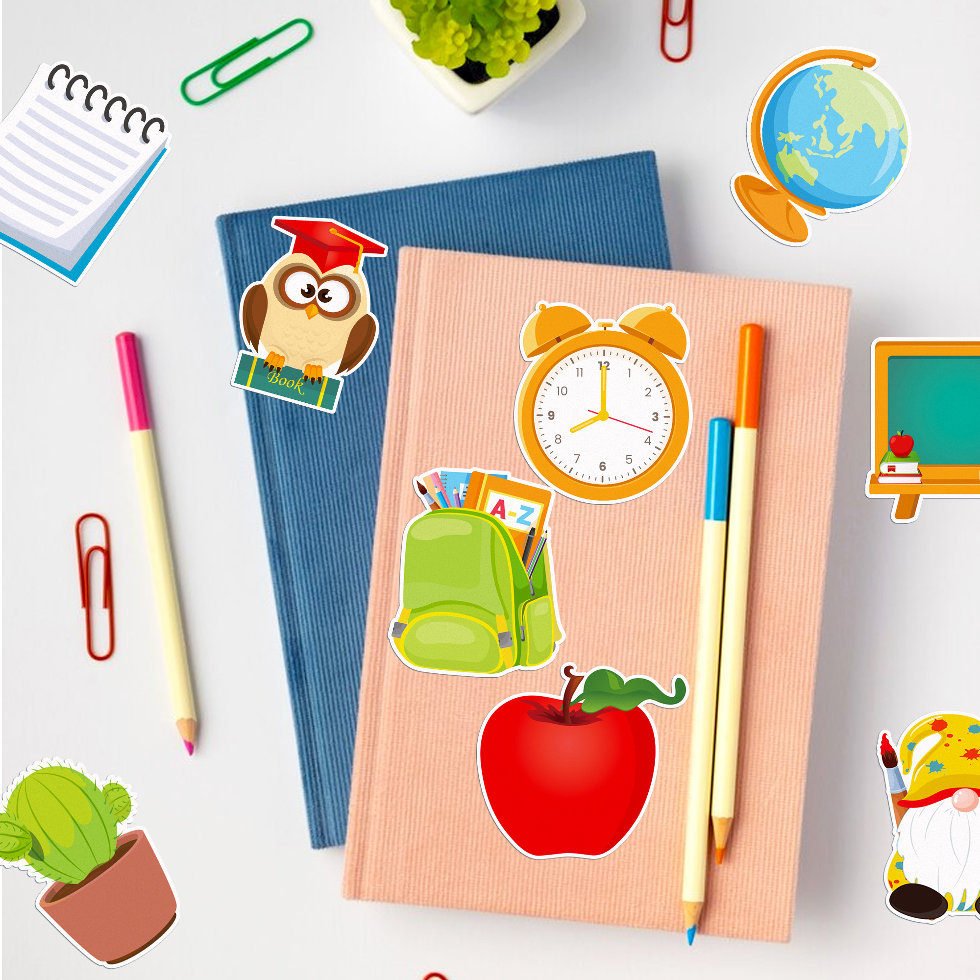 Back to School Theme Self-Adhe - Sticky Note Dispenser 리뷰 및 가격
