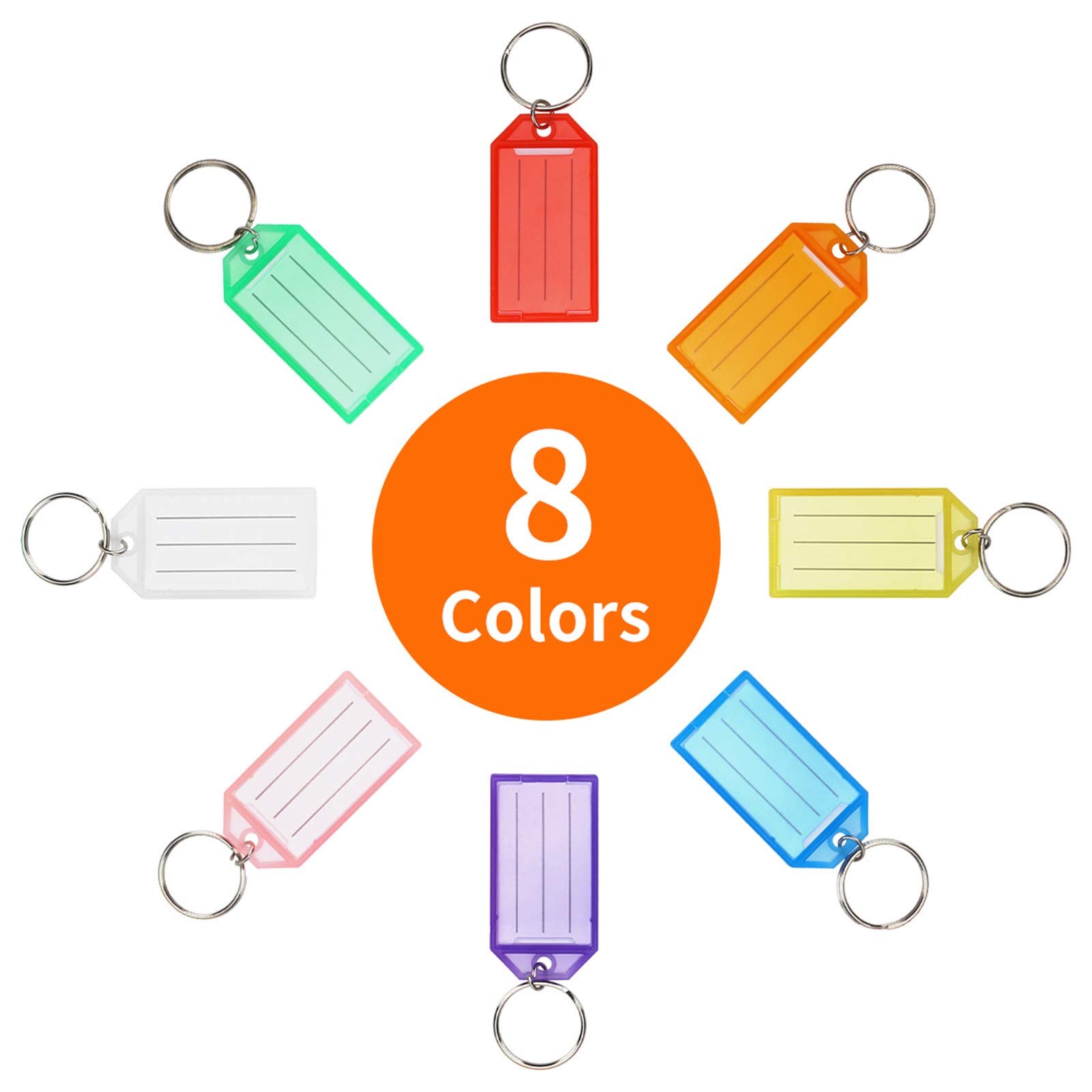 16 Pack Plastic Key Tags with  - Home Office Windows 리뷰 및 가격